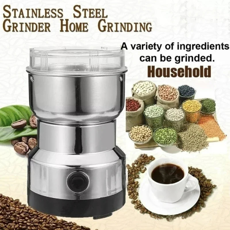 3-in-1 Portable Juicer, Spice Grinder & Drum Grater