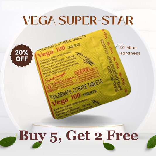 Vega 100 Tablets - Silden@-fil 100mg