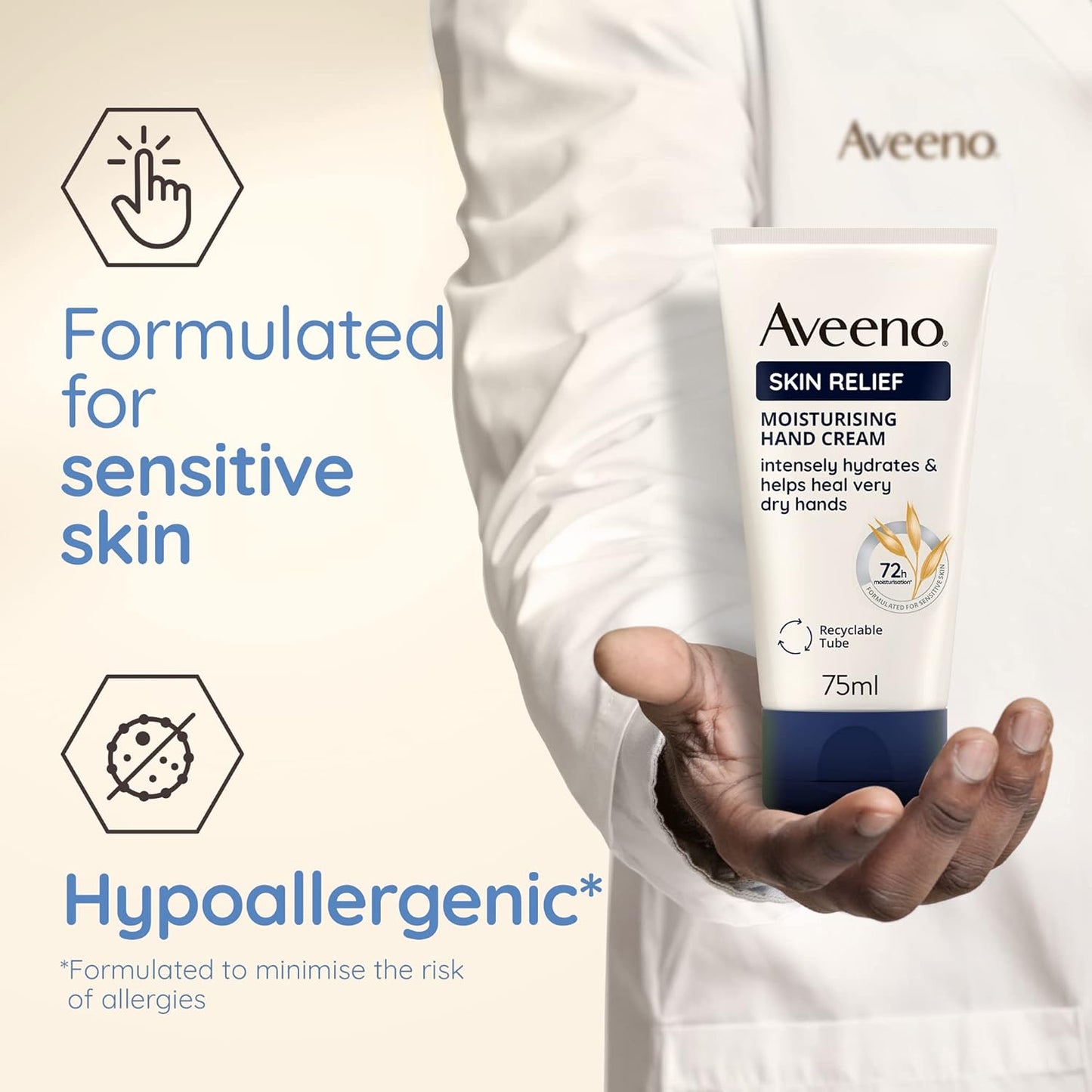 Aveeno Skin Relief Hand Cream Intense Moisture 100g