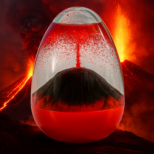 Erupting Lava Volcano Display –