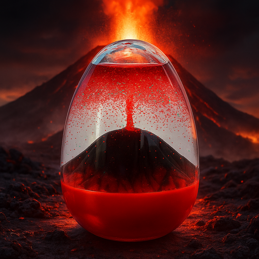 Erupting Lava Volcano Display –
