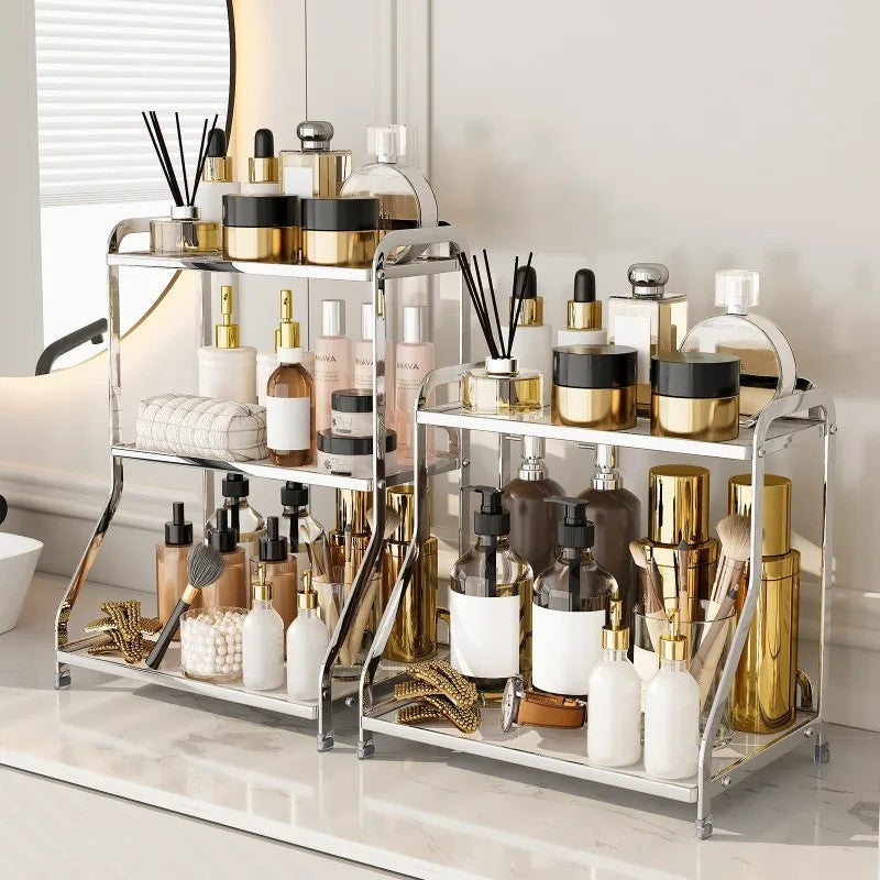 Shelf vanity desktop bathroom washstand