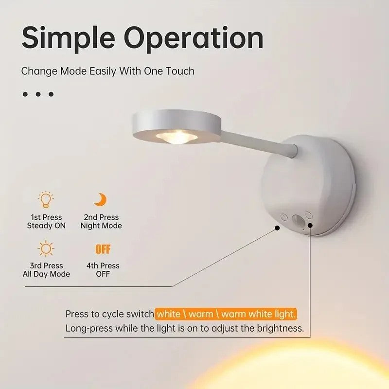 LED Motion Sensor Night Light