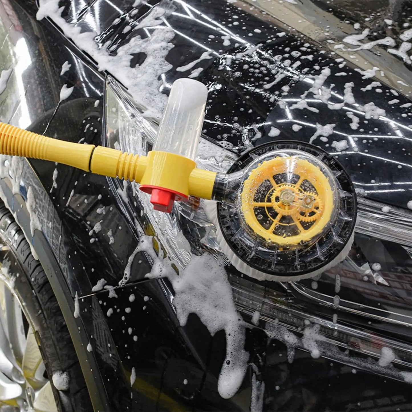 Car Rotary Wash Brush Kit