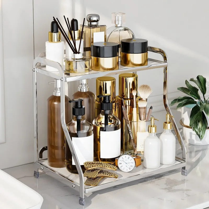 Shelf vanity desktop bathroom washstand