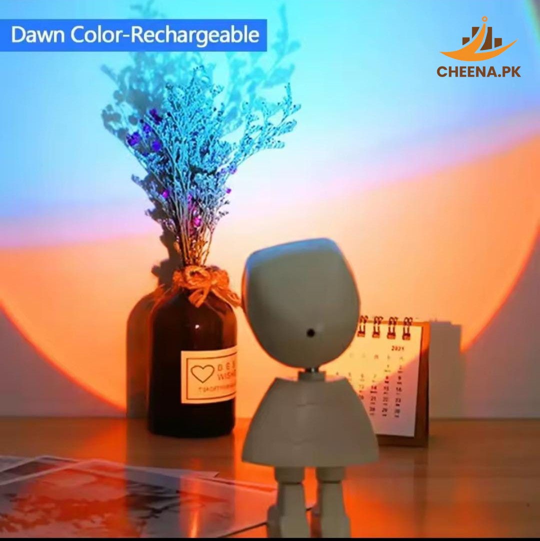 "Sunset Lamp Rechargeable Smart Lighting