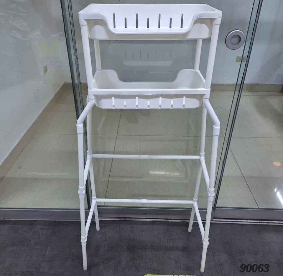 High Capacity Bathroom Commode Storage Rack | Multi-Layer Organizer Shelf