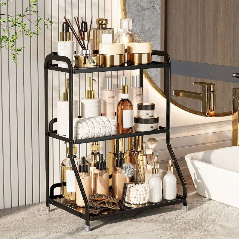 Shelf vanity desktop bathroom washstand