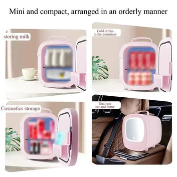 Portable Refrigerator Skin Care Cosmetics Beverage
