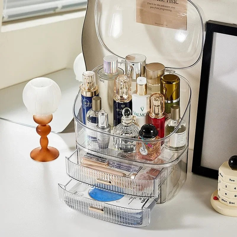Transparent  Cosmetic Jewelry Storage