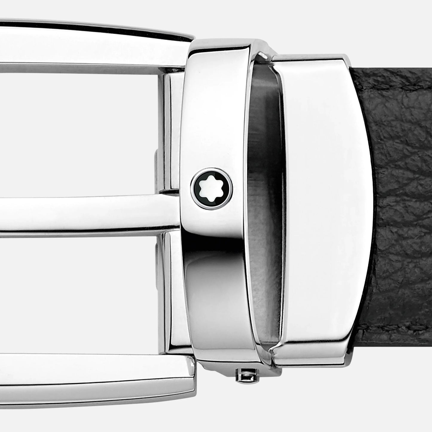 MB Horseshoe buckle black/brown 30 mm reversible leather belt-123899