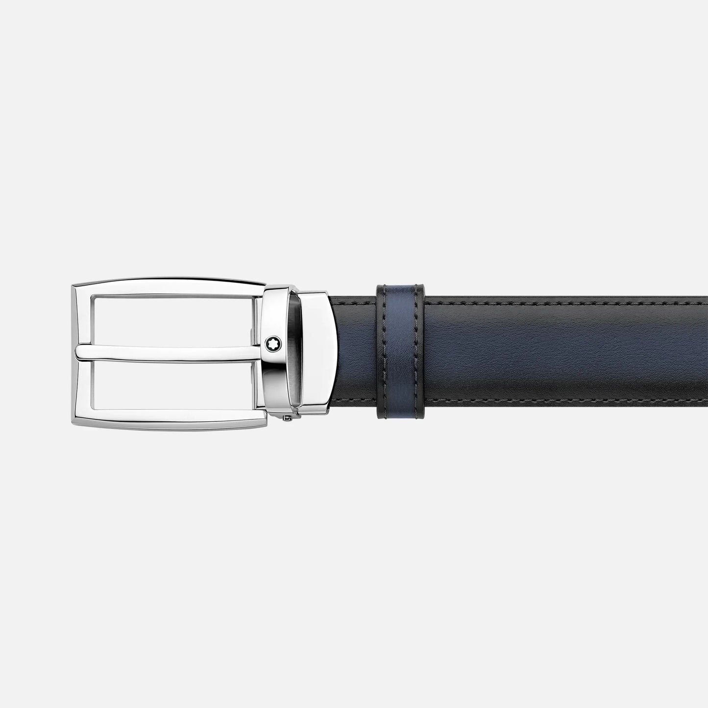 MB Horseshoe buckle black/brown 30 mm reversible leather belt-123899