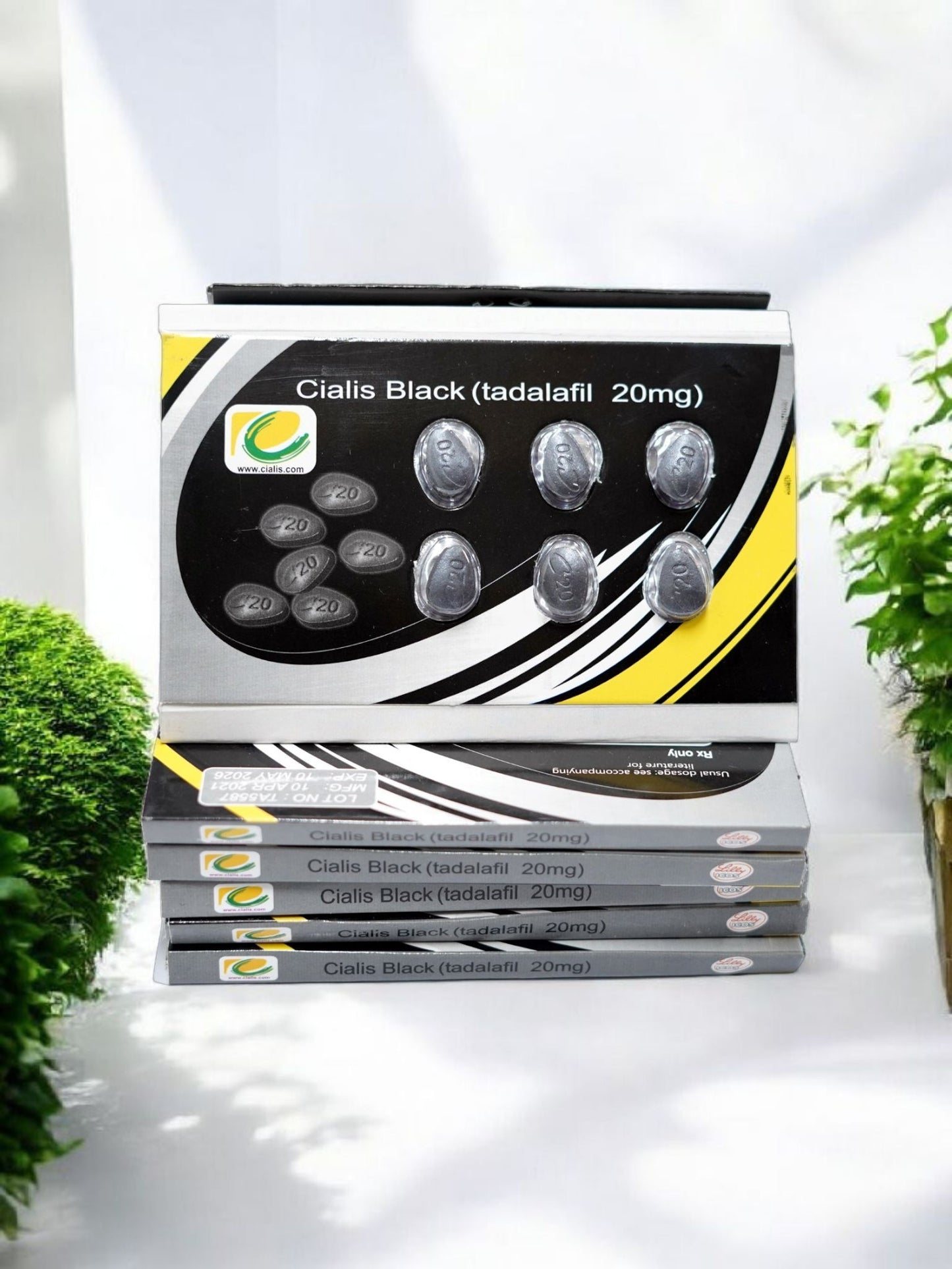 Ci@lis Black 20mg - 6 Tablets in a pack.