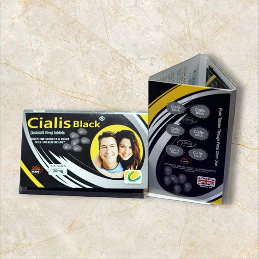 Ci@lis Black 20mg - 6 Tablets in a pack.