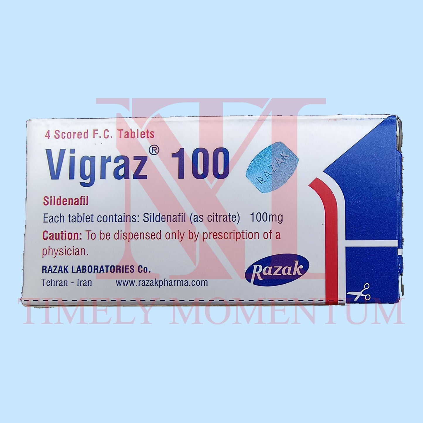 Vigr∂z 100 - by Razzaq Pharma (Original 100%).