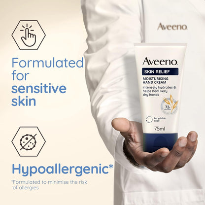 Aveeno Skin Relief Hand Cream Intense Moisture 100g