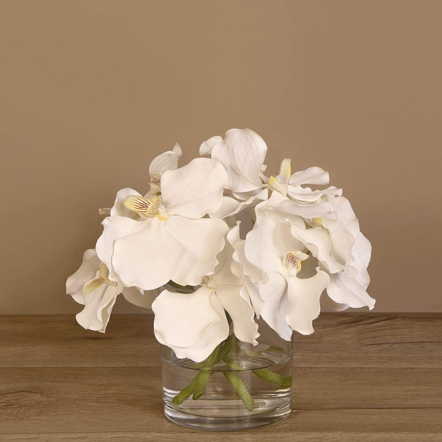 Vanda Arrangement in Glass Vase