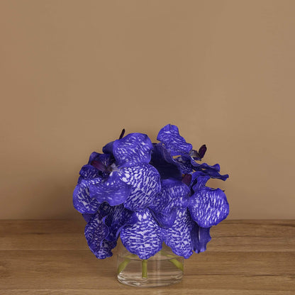 Vanda Arrangement in Glass Vase