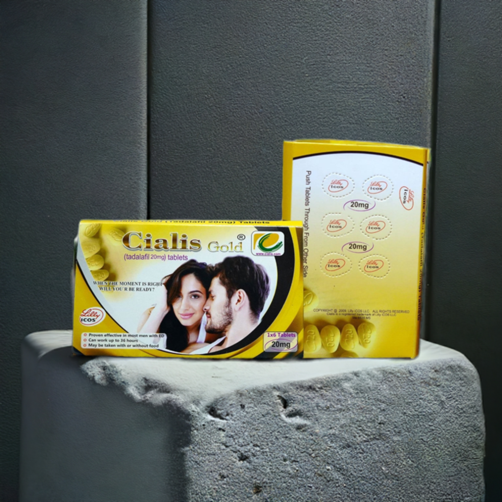 Gold 20mg - 6 Tablets in a pack