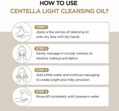 SKIN1004 Madagascar Centella Light Cleansing Oil 200ml