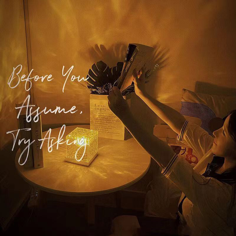 Dynamic Water Ripple Lamp