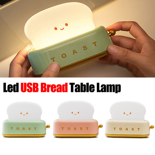 Cute Toast Night Light
